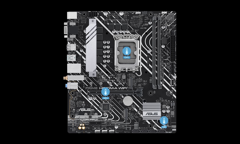 PRIME H610M-A WIFI ASUS PRIME H610M-A WIFI Anakart a9