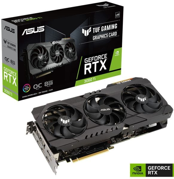 TUF Gaming RTX 3060 Ti OC Edition 8G GDDR6X TUF Gaming RTX 3060 Ti OC Edition 8G GDDR6X
