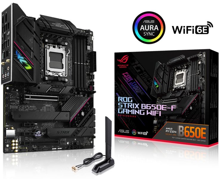 ROG STRIX B650E-F GAMING WIFI Asus Rog Strix B650E-F Gaming WiFi Anakart a3