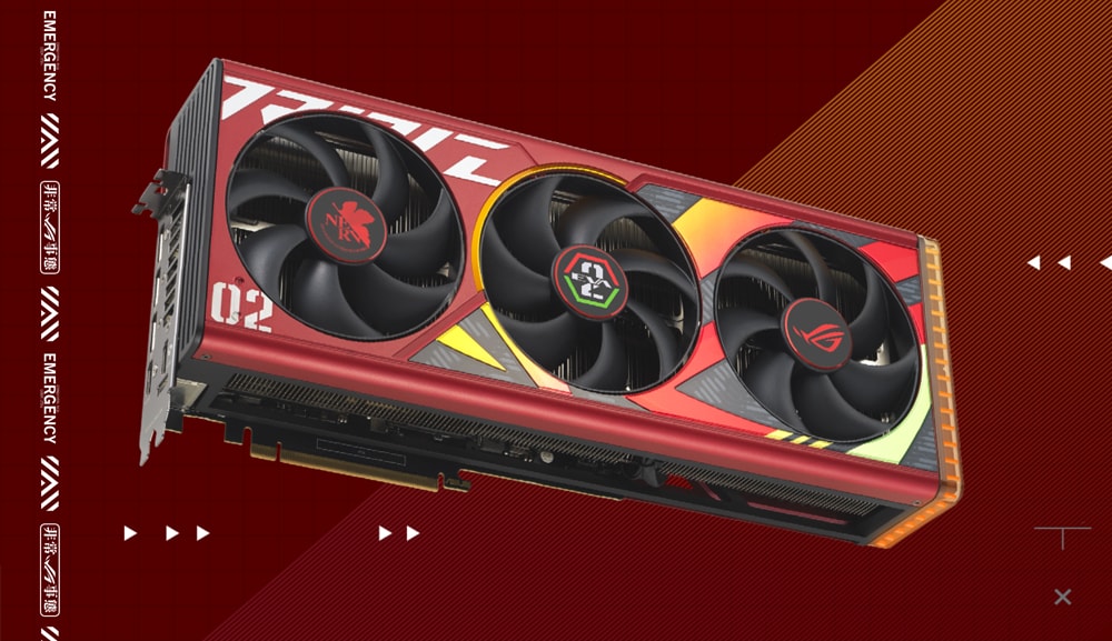 ROG Strix GeForce RTX™ 4090 24GB GDDR6X OC EVA-02 Edition ROG Strix GeForce RTX™ 4090 24GB GDDR6X OC EVA-02 Edition