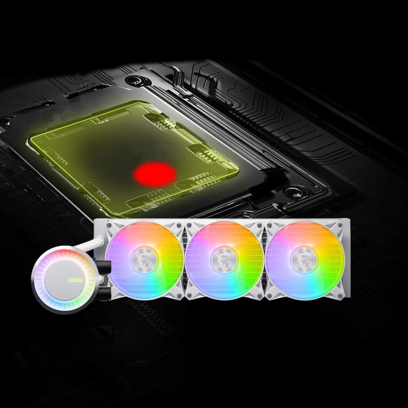 MSI MAG CoreLiquid E360 White Sıvı Soğutucu A3