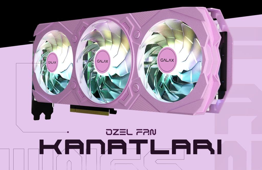 GALAX GeForce RTX 4070 EX Gamer Pink 1-Click OC 12GB Ekran Kartı a4