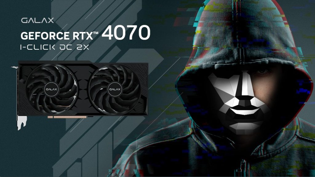 GALAX GeForce RTX 4070 1-Click OC 2X 12GB Ekran Kartı a4