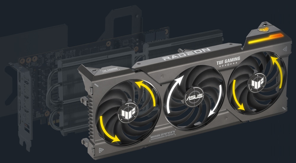 ASUS TUF Gaming Radeon™ RX 7800 XT OC Edition 16GB GDDR6