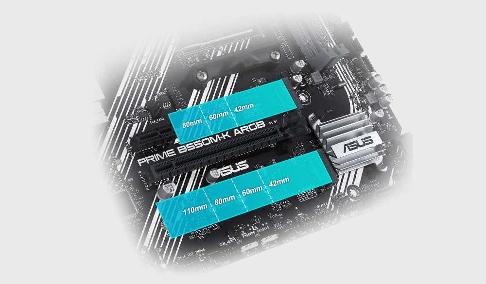 PRIME B550M-K ARGB ASUS Prime B550M-K ARGB Anakart a7