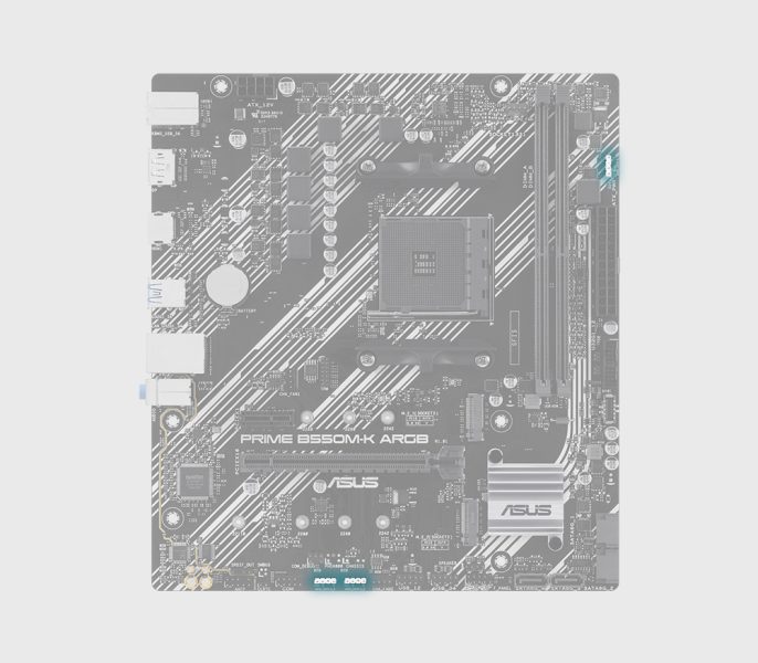 PRIME B550M-K ARGB ASUS Prime B550M-K ARGB Anakart a10