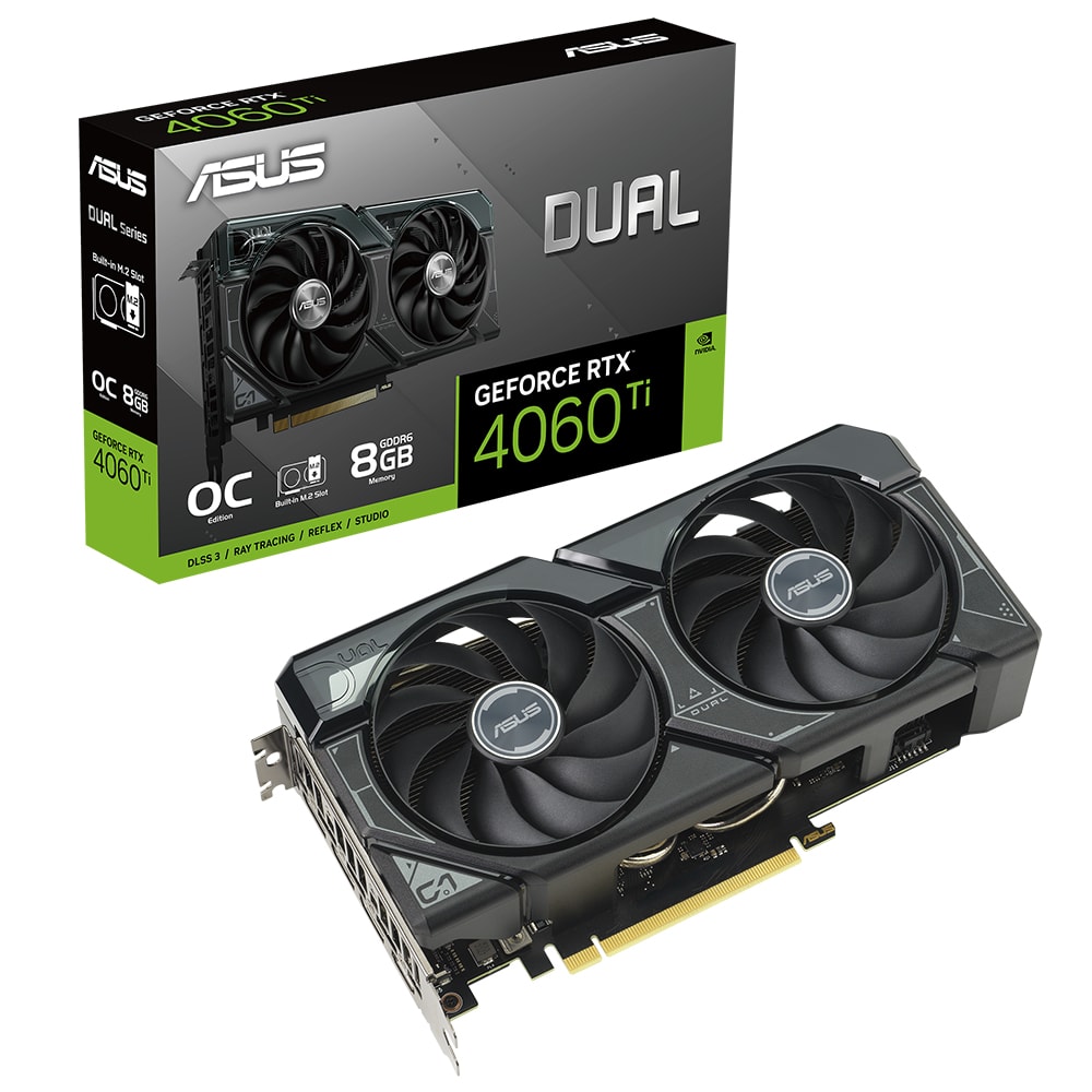 Asus Dual Geforce Rtx 4060 Ti Oc 8gb Gddr6 128 Bit Dlss 3 Ssdli Ekran Karti