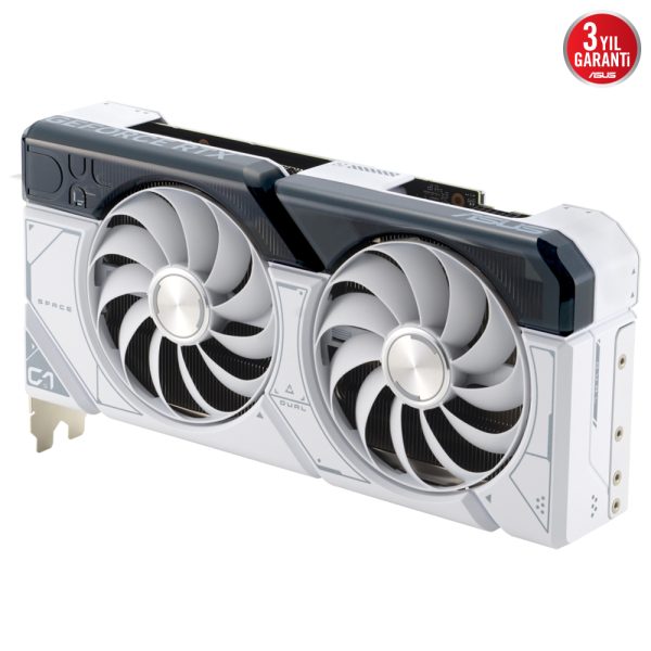Asus Dual Geforce Rtx 4070 Super Oc 12gb Gddr6x 192 Bit Dlss 3 Beyaz Ekran Karti 2