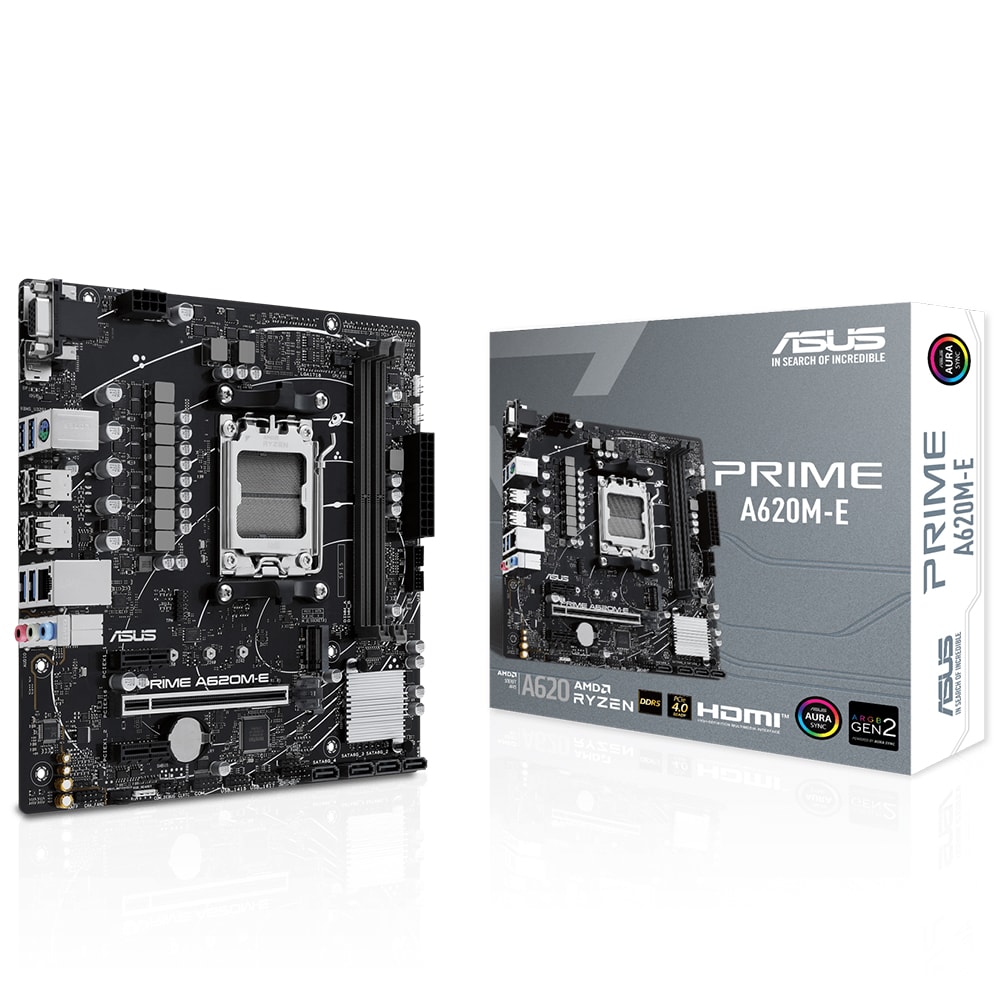 Asus Prime A620m E 7200mhz Oc Ddr5 Soket Am5 M 2 Dp Hdmi Matx Anakart 1