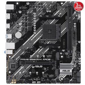 Asus Prime B550m K Argb 5100mhz Oc Ddr4 Soket Am4 M 2 Hdmi Matx Anakart 1