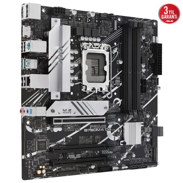 Asus Prime B760m A D4 Csm 5333mhz Oc Ddr4 Soket 1700 M 2 Hdmi Dp Matx Anakart 2