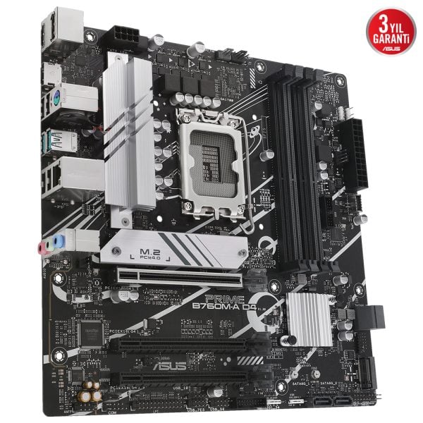 Asus Prime B760m A D4 Csm 5333mhz Oc Ddr4 Soket 1700 M 2 Hdmi Dp Matx Anakart 3