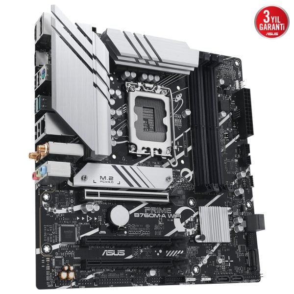 Asus Prime B760m A Wifi 7200mhz Oc Soket 1700 M 2 Hdmi Dp Matx Anakart 4