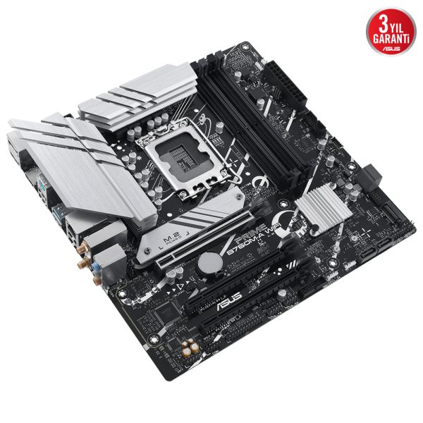 Asus Prime B760m A Wifi 7200mhz Oc Soket 1700 M 2 Hdmi Dp Matx Anakart 5