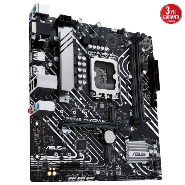 Asus Prime H610m A Csm 5600mhz Ddr5 Soket Lga1700 M 2 Dp Hdmi Matx Anakart 4