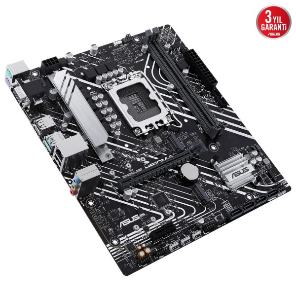 Asus Prime H610m A Csm 5600mhz Ddr5 Soket Lga1700 M 2 Dp Hdmi Matx Anakart 5