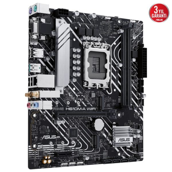 Asus Prime H610m A Wifi 5600mhz Ddr5 Soket Lga1700 M 2 Dp Hdmi Matx Anakart 3