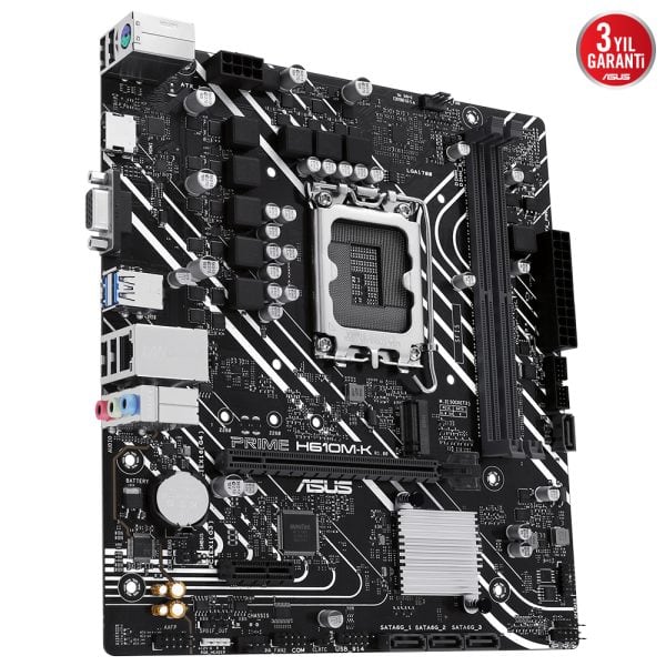 Asus Prime H610m K 5600mhz Ddr5 Soket 1700 M 2 Hdmi Matx Anakart 4