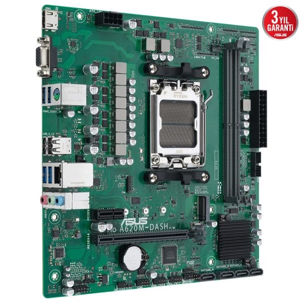 Asus Pro A620m Dash Csm 7200mhz Oc Ddr5 Soket Am5 M 2 Hdmi Matx Anakart 3