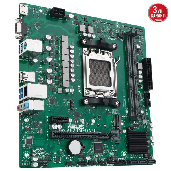 Asus Pro A620m Dash Csm 7200mhz Oc Ddr5 Soket Am5 M 2 Hdmi Matx Anakart 4