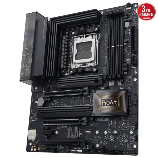 Asus Proart B650 Creator 6400mhz Oc Ddr5 Soket Am5 M 2 Hdmi Type C Atx Anakart 2
