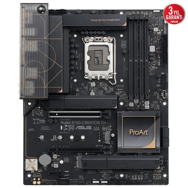 Asus Proart B760 Creator 5333mhz Ddr4 Soket Lga1700 M 2 Hdmi Dp Atx Anakart R2