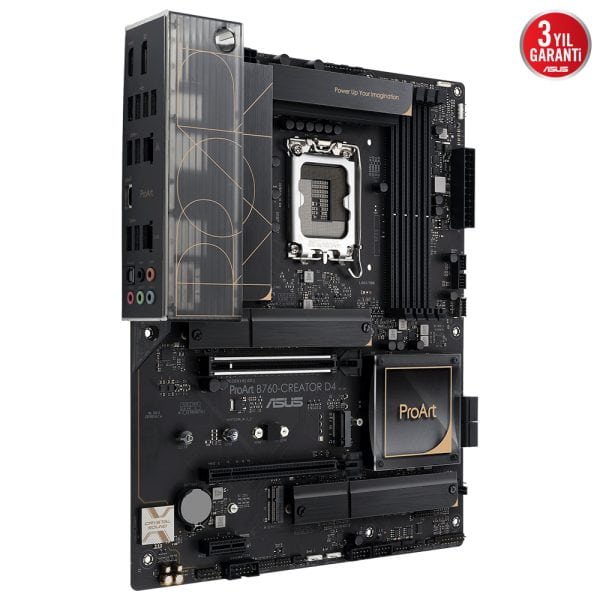 Asus Proart B760 Creator 5333mhz Ddr4 Soket Lga1700 M 2 Hdmi Dp Atx Anakart R3