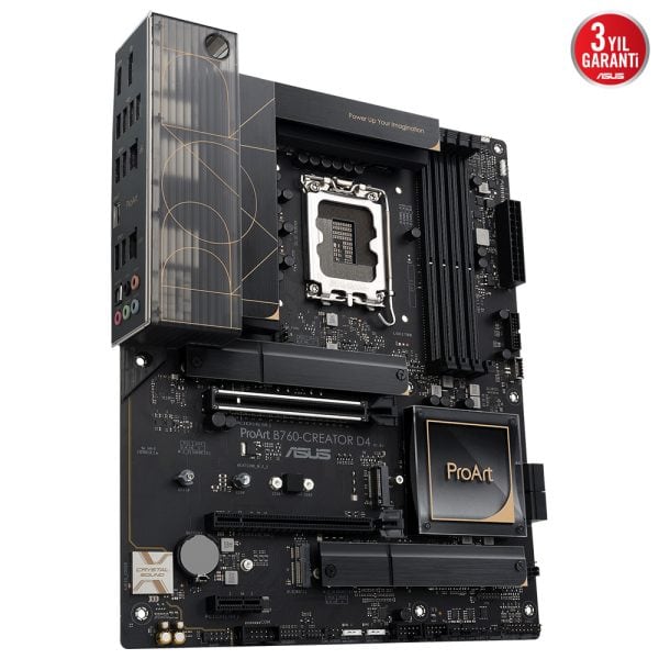 Asus Proart B760 Creator 5333mhz Ddr4 Soket Lga1700 M 2 Hdmi Dp Atx Anakart R4