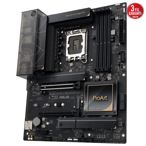 Asus Proart B760 Creator 5333mhz Ddr4 Soket Lga1700 M 2 Hdmi Dp Atx Anakart R5