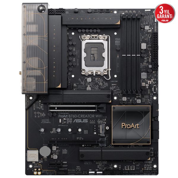 Asus Proart B760 Creator Wifi 7800mhz Ddr5 Soket Lga1700 M 2 Hdmi Dp Atx Anakart 2