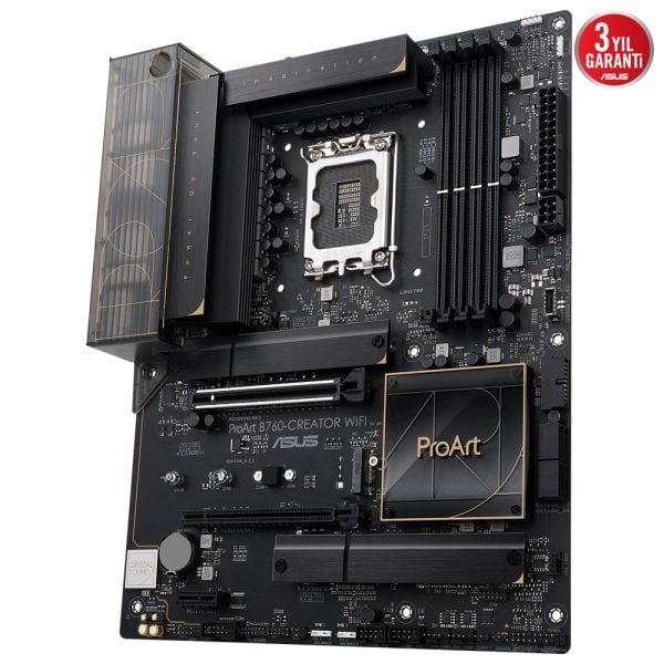 Asus Proart B760 Creator Wifi 7800mhz Ddr5 Soket Lga1700 M 2 Hdmi Dp Atx Anakart 4