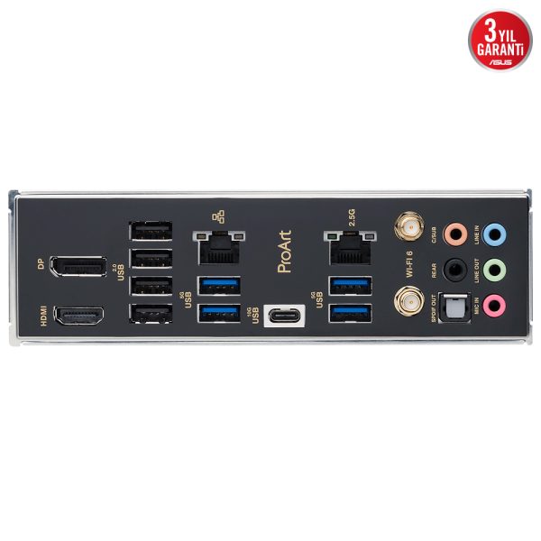 Asus Proart B760 Creator Wifi 7800mhz Ddr5 Soket Lga1700 M 2 Hdmi Dp Atx Anakart 7