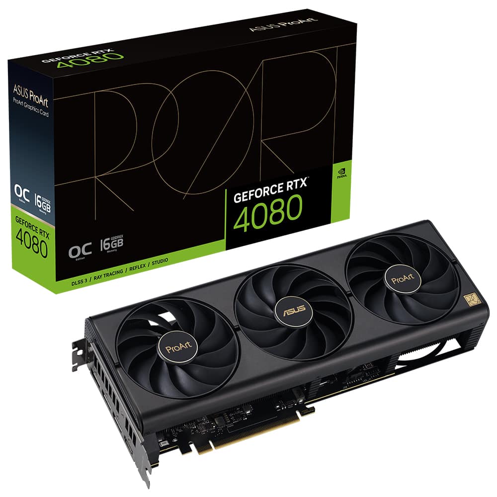 Asus Proart Geforce Rtx 4080 Oc 16gb Gddr6x 256 Bit Dlss 3 Ekran Karti