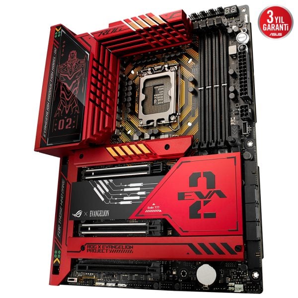 Asus Rog Maximus Z790 Hero Eva 02 Edition 7800mhz Oc Ddr5 Soket 1700 M 2 Hdmi Thunderbolt 4 Atx Anakart 1