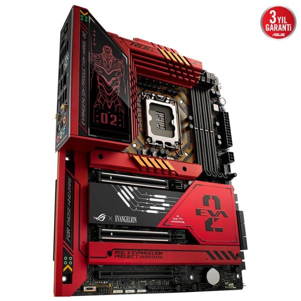 Asus Rog Maximus Z790 Hero Eva 02 Edition 7800mhz Oc Ddr5 Soket 1700 M 2 Hdmi Thunderbolt 4 Atx Anakart 5
