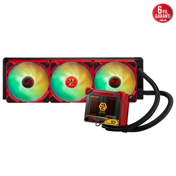 Asus Rog Ryujin Iii Argb Eva 02 Edition 360mm Intel Amd Uyumlu Sivi Sogutucu 1