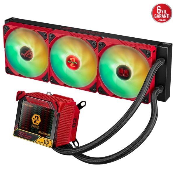 Asus Rog Ryujin Iii Argb Eva 02 Edition 360mm Intel Amd Uyumlu Sivi Sogutucu 4