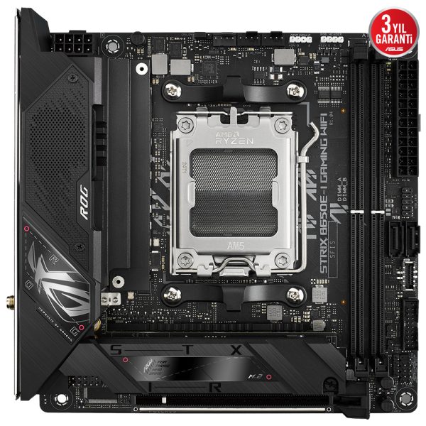 Asus Rog Strix B650e I Gaming Wifi 6400mhz Oc Ddr5 Soket Am5 M 2 Hdmi Type C Mini Itx Anakart 1
