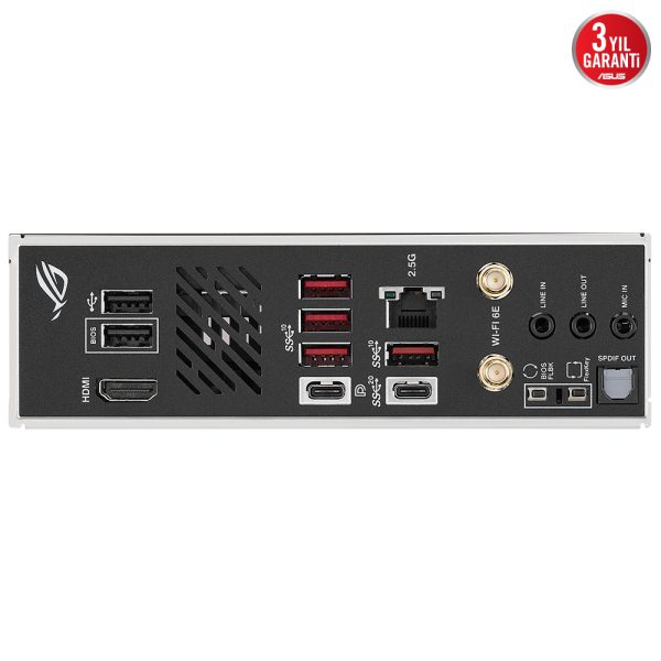 Asus Rog Strix B650e I Gaming Wifi 6400mhz Oc Ddr5 Soket Am5 M 2 Hdmi Type C Mini Itx Anakart 8