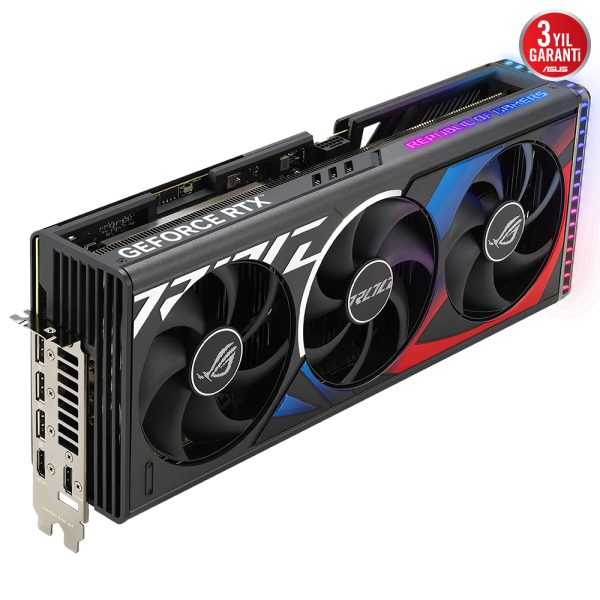 Asus Rog Strix Geforce Rtx 4080 Super 16gb Gddr6x 256 Bit Dlss 3 Ekran Karti 4