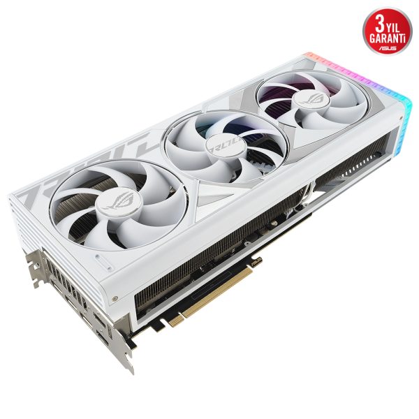 Asus Rog Strix Geforce Rtx 4080 Super Oc 16gb Gddr6x 256 Bit Dlss 3 Beyaz Ekran Karti 4