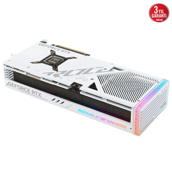 Asus Rog Strix Geforce Rtx 4080 Super Oc 16gb Gddr6x 256 Bit Dlss 3 Beyaz Ekran Karti 5