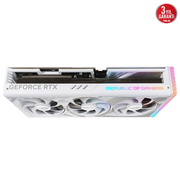 Asus Rog Strix Geforce Rtx 4080 Super Oc 16gb Gddr6x 256 Bit Dlss 3 Beyaz Ekran Karti 7