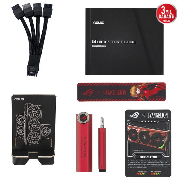 Asus Rog Strix Geforce Rtx 4090 Oc Eva 02 Edition 24gb Gddr6x 384 Bit Dlss 3 Ekran Karti 14