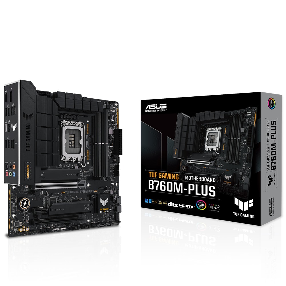 Asus Tuf Gaming B760m Plus 7200mhz Oc Ddr5 Soket 1700 M 2 Hdmi Dp Matx Anakart 1