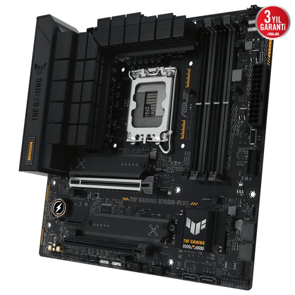 Asus Tuf Gaming B760m Plus 7200mhz Oc Ddr5 Soket 1700 M 2 Hdmi Dp Matx Anakart 4
