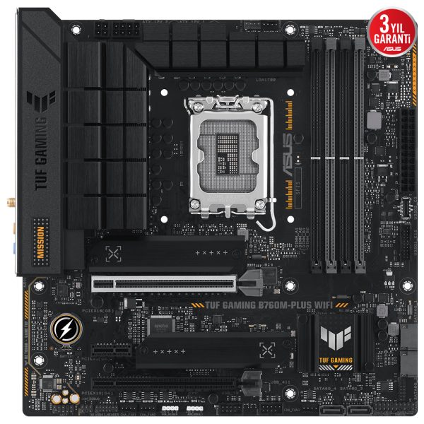 Asus Tuf Gaming B760m Plus Wifi 7200mhz Oc Ddr5 Soket 1700 M 2 Hdmi Dp Matx Anakart 1