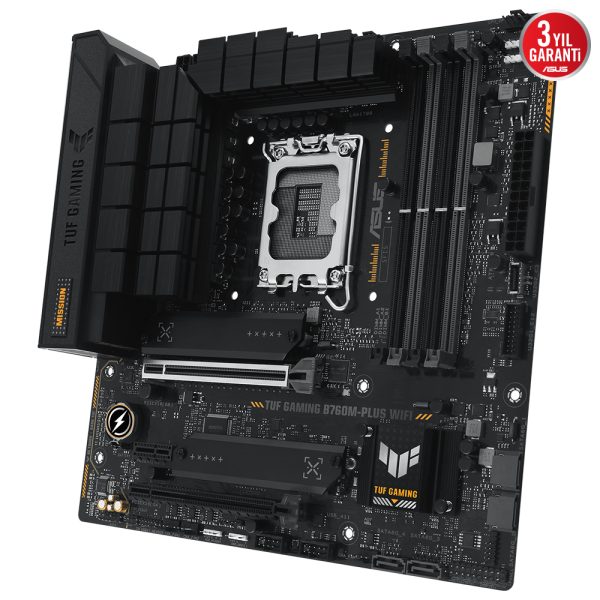 Asus Tuf Gaming B760m Plus Wifi 7200mhz Oc Ddr5 Soket 1700 M 2 Hdmi Dp Matx Anakart 4