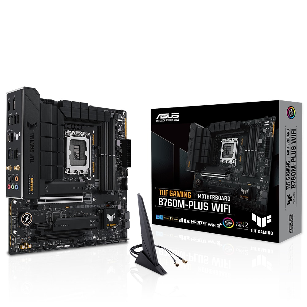 Asus Tuf Gaming B760m Plus Wifi 7200mhz Oc Ddr5 Soket 1700 M 2 Hdmi Dp Matx Anakart