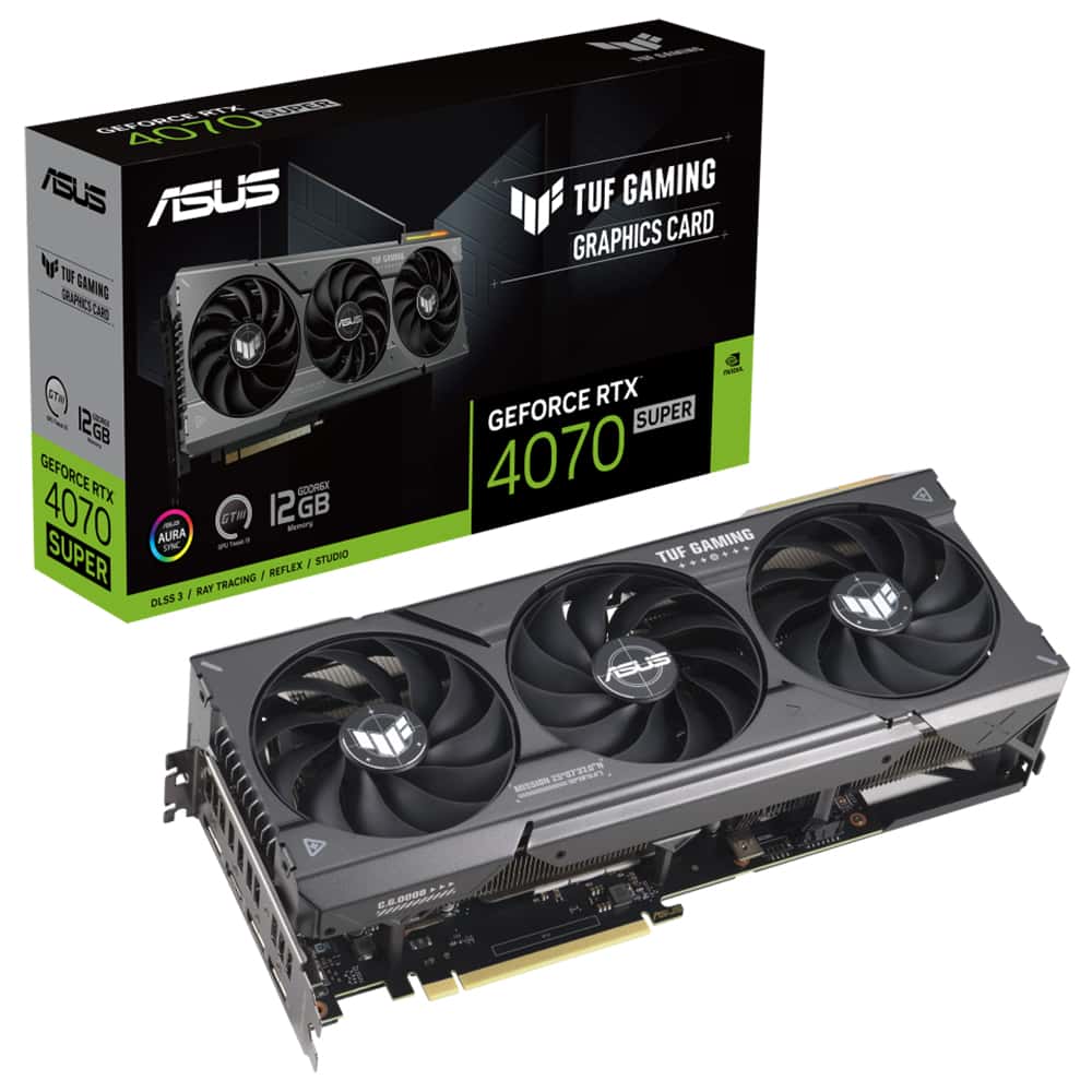 Asus Tuf Gaming Geforce Rtx 4070 Super 16gb Gddr6x 256 Bit Dlss 3 Ekran Karti